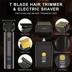 Solimpia Foil Shaver - Professional Men's Grooming Kit