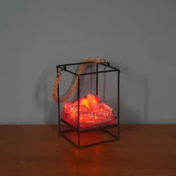 LED Flame Fireplace Lamp