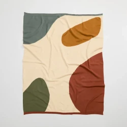 Artisan Geo Knitted Throw Blanket