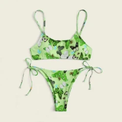 Floral Breeze Push-Up Bikini Set