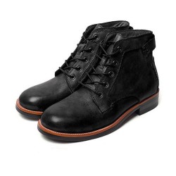 Vintage Men's Lace-Up Martin Boots