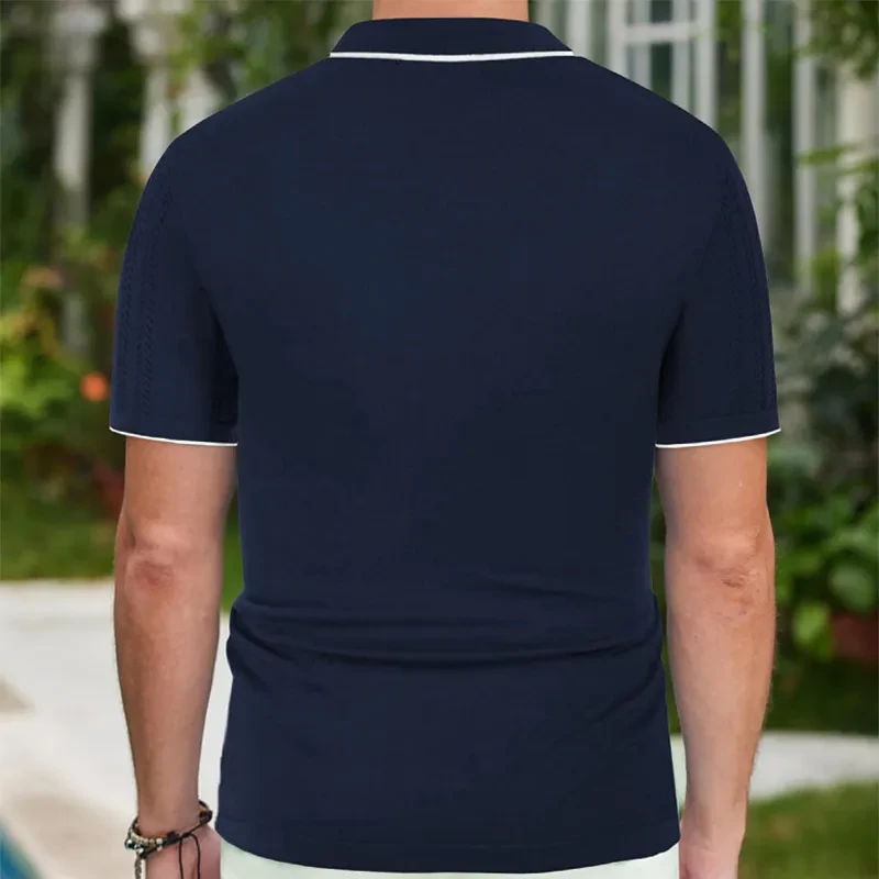 Men's Summer Business Polo Shirt