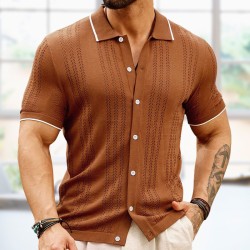 Men's Summer Business Polo Shirt