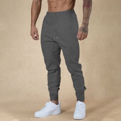 Ankle-Tied Men's Fitness Pants