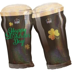 Shape Beer Mugs Glasses Happy St Patrick's Day