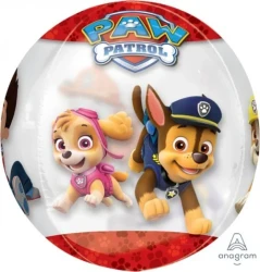 Orbz Balloon Foil Balloon - Clear Paw Patrol Chase And Marshall (Xtra - Large)