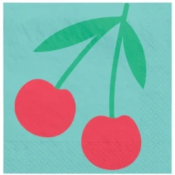 Tutti Frutti Summer Beverage Napkins - Pack of 16