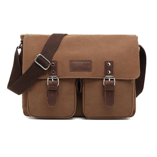 Canvas Shoulder Bag Crossbody Bag Messenger Bag