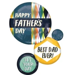 Balloon - SuperShape XL Happy Father's Day Dad