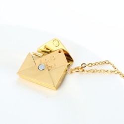 Love Letter Envelope Pendant Necklace