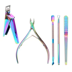 Four-piece Stainless Steel Dead Skin Scissors