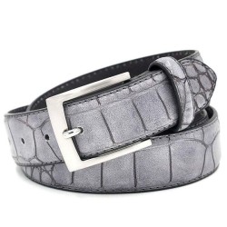 Pin Buckle Crocodile Belt