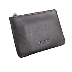 Men's Soft Leather Simple Mini Case