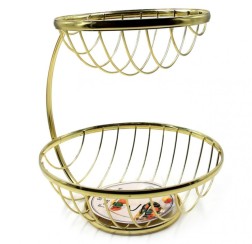 Fruit Basket Storage Kitchen Dessert Holder