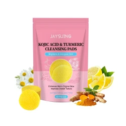 Curcumin Acid Turmeric Acne Skin Cleansing Cotton Tablets