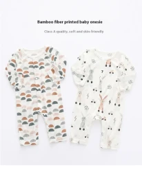 Light And Soft Bamboo Fiber Baby Jumpsuit