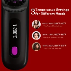 Cordless Hair Straightener Brush