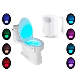 Led Toilet Night Light – Motion Sensor With 8 Colour Changes