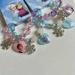 Frozen Princess Anna & Queen Elsa Charm Bracelet