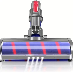 Soft Roller Cleaner Head for Dyson V7, V8, V10, V11, V15 Cordless Vacuums - Compatible with Absolute, Fluffy, and Motorhead Models