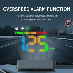 KWHUD Universal Car HUD Head Up Display Speedometer