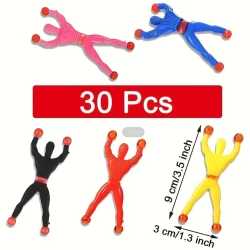 30pcs Funny Prank Toys Collection - Novelty & Gag Toys for Birthday Parties, Halloween, Christmas Gifts, and Social Gatherings