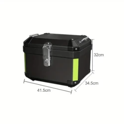 LIXADA 45L Motorcycle Rear Trunk - Waterproof with Locks