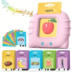 Interactive Flash Card Toy - 112 Double-Sided Talking Cards