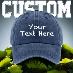 Personalized Washed Cotton Baseball Cap