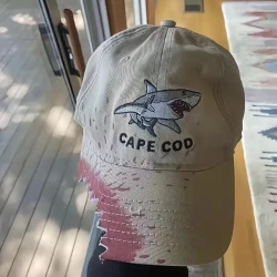 Cape Cod Great White Shark Bite Baseball Cap