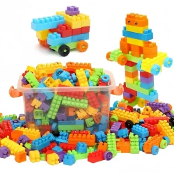 150pcs Educational Toy Blocks - Enhance Creativity & Motor Skills