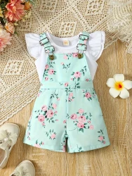 Toddler & Infant Girl's Floral Delight Outfit Set