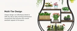 LITTLE TREE 6-Tier Plant Stand: Elevate Your Indoor Garden