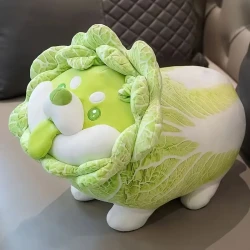 Cabbage Dog Plush Toy