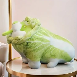 Cabbage Dog Plush Toy