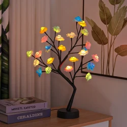 Table Lamp Flower Tree Rose Lamps