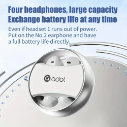 Adol Wireless In-Ear Earbuds with Dual Connection, Immersive Sound