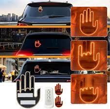 Finger Car Light with Remote