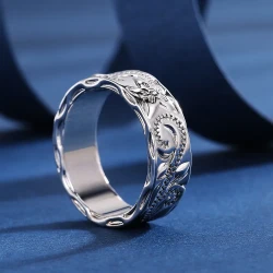 Silver Rings Women Fashion Party Jewellery Gifts