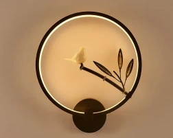 Simple Chinese Style Mural LED Wall Lamp