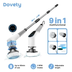 Dovety 9 in 1 Multifunctional Electric Spin Scrubber