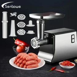 SENBOWE Electric Meat Grinder - Stainless Steel