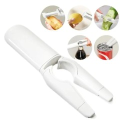 5-in-1 Stainless Steel Fruit and Vegetable Peeler with Bottle Opener