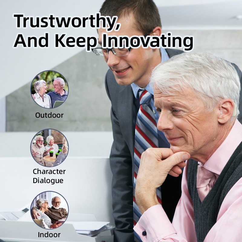 Hearing Health Earphones - Sound Enhancement & Protection for the Elderly