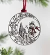 Solid Alloy Christmas Tree Ornament