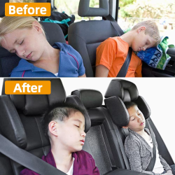 New Car Neck Headrest Pillow Adjustable Angle Support Travel Rest Memory Pillow Car Seat Headrest Pillow for Kids Adults