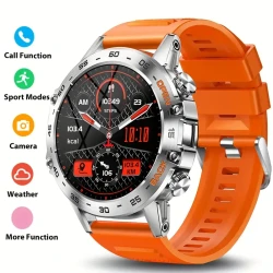 RuggedMaster Smart Watch - Men's Wireless Fitness Tracker with 1.39" HD Screen, 108 Sports Modes, Sleep Tracking, and Compatible with Android/iPhone - Perfect Birthday Gift for Him