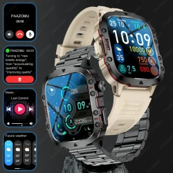 New Rugged Smart Watch Men Wireless Call IP68 Sport Fitness AI Voice Outdoor Smartwatch For Mobile Phones 4.7 16K+ sold Provided by PAAZOMU Smartwatch (23K+ sold) #19 Best Sellerin Smartwatch & Accessories