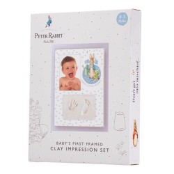 Peter Rabbit Baby's First Framed Clay Impression Set