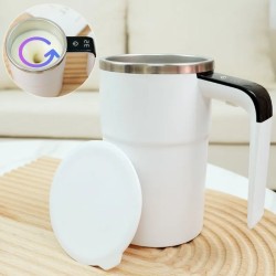 USB Rechargeable Electric Coffee Mug - Automatic Magnetic Cup